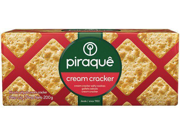 Piraquê Biscoito Cream Cracker 200g