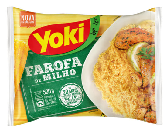 Yoki Farofa De Milho 500g