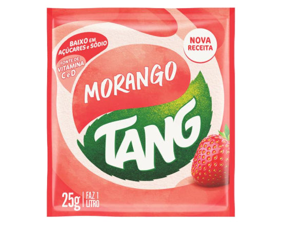 Tang Suco em Pó Sabor  Morango 25g