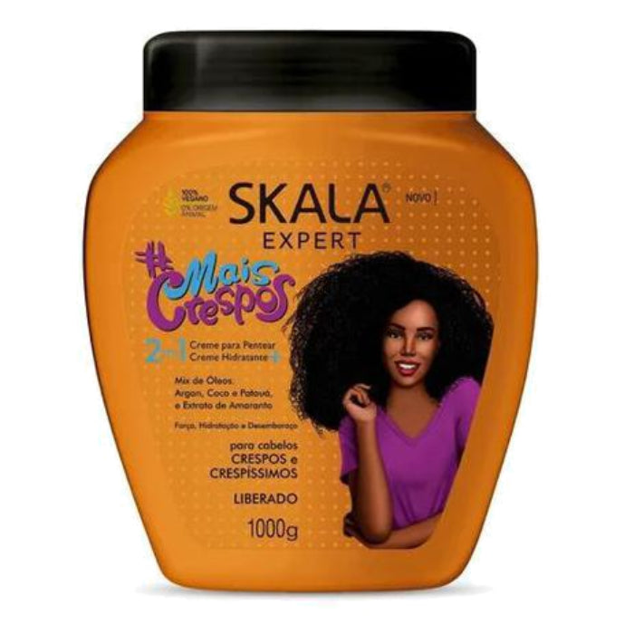 Skala Mais Crespos Creme de Cabelo 2 em 1 1kg