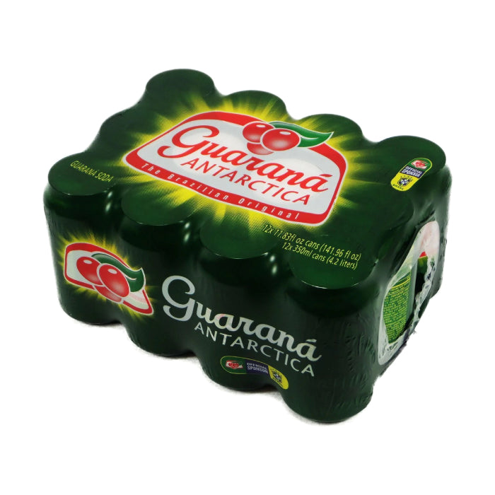 Antarctica Guaraná Caixa com 12 Unidades de 350ml