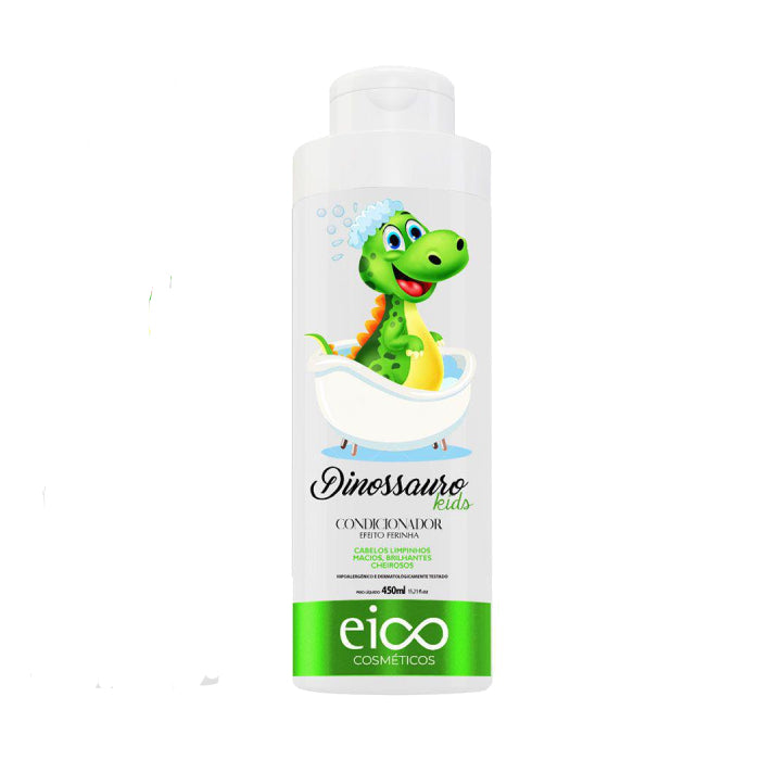 Eico Cosméticos Condicionador Kids  Dinossauro Efeito Ferinha 450ml