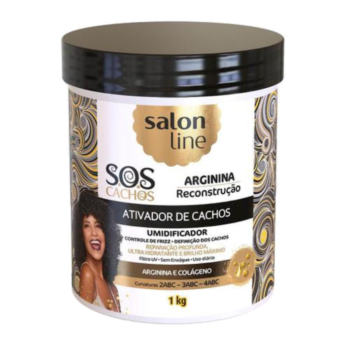 Salon Line Ativador De Cachos Arginina e Colágeno 1kg