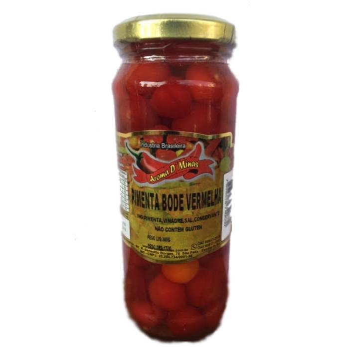 Aroma D'Minas Pimenta Bode Vermelha 300g