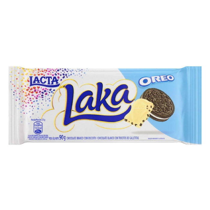 Lacta Barra de Chocolate Laka Oreo 90g