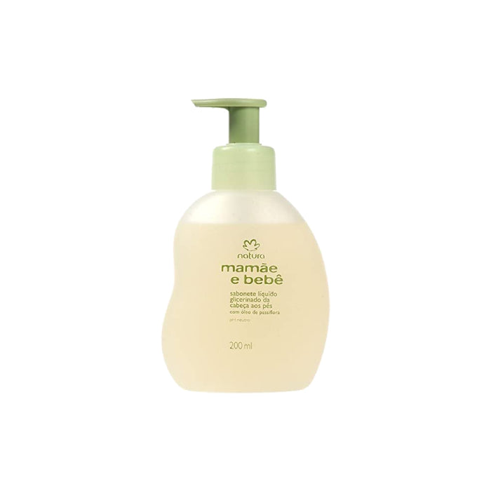 Natura Mamãe e Bebê Sabonete Liquido 200ml