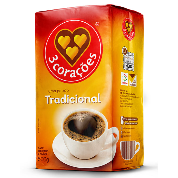 3 Corações Café Tradicional 500g