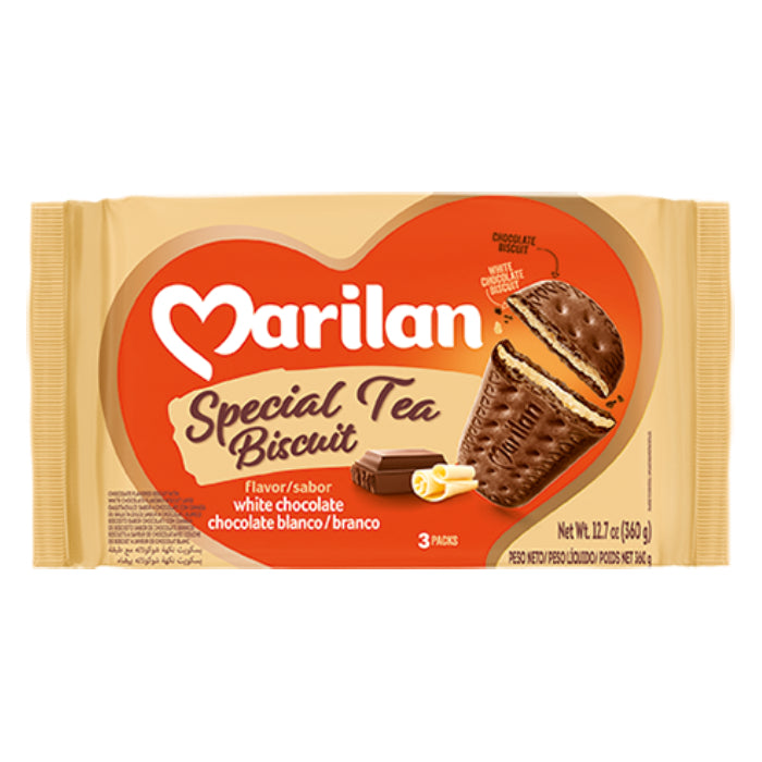 Marilan Biscoito Especial Sabor Chocolate Branco 360g