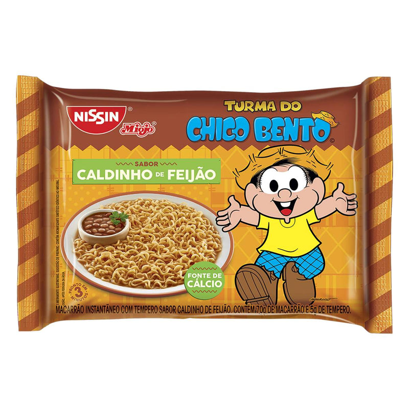 Nissin Turma do Chico Bento Caldinho De Feijão  75g